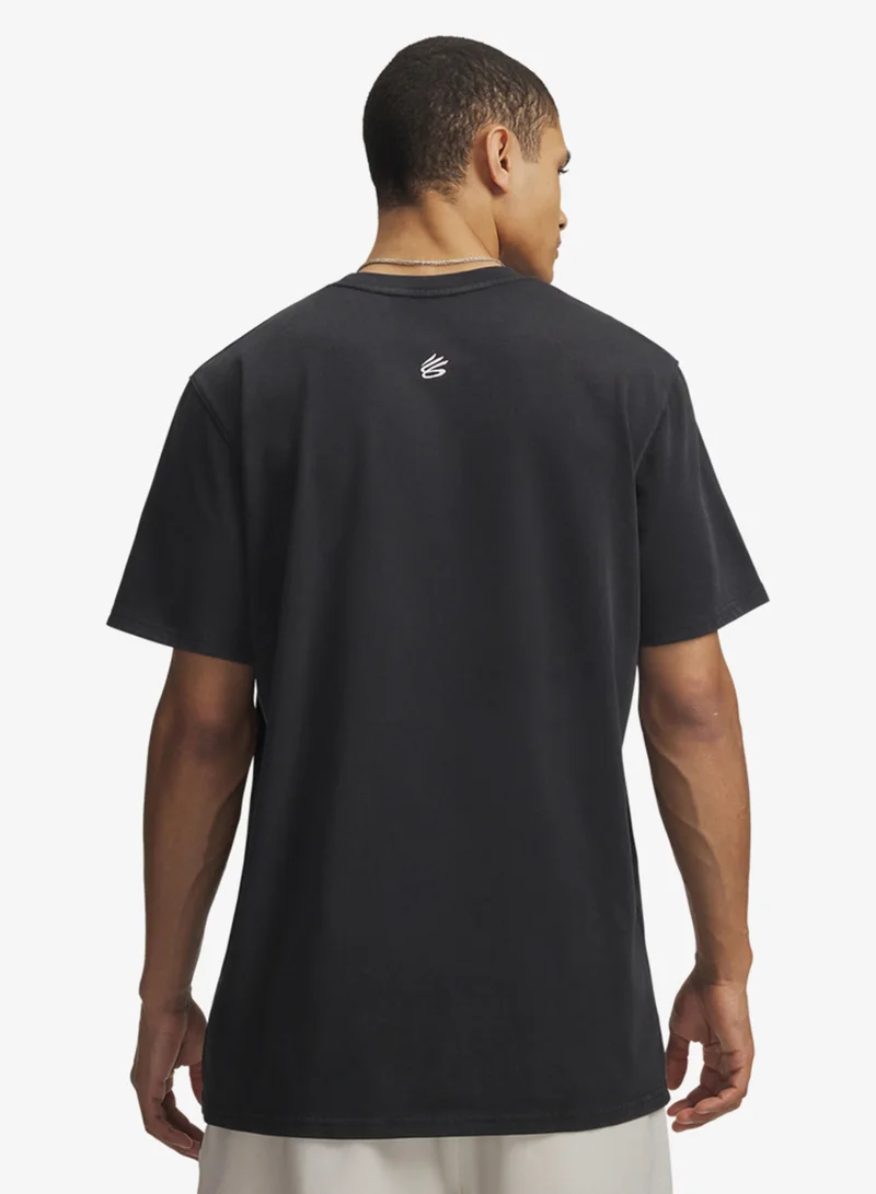 اندر ارمر Curry Noun Logo T-Shirt